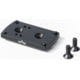 EAW German Tactical Mount Red Dot Adaptor, Noblex Sight, Hole Distance 20mm, Top Mount, Height 6mm, Black, Small, 60022