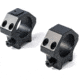 EAW Tactical Shape Blue Line Roll Off Scope Mount, Diameter 34mm, Height 10mm, Screw, Black, Small, 472003410021