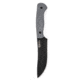 Montana Knife Company Stonewall Skinner Fixed Blade Knives, 4.75 inch, 52100 Ball Bearing Steel, Fixed Blade, G-10 Handle, Grey, 9.25 inch, MKC-000414