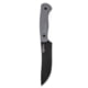 Montana Knife Company Stonewall Skinner Fixed Blade Knives, 4.75 inch, 52100 Ball Bearing Steel, Fixed Blade, G-10 Handle, Grey, 9.25 inch, MKC-000414