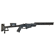 Eberlestock Stealth Chassis 700 LA, Folding Stock, Slick Forestock w/ AI-Type 5 Round Magazine, Stealth Black M1BSSB