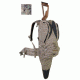 EBERLESTOCK X1A2 Hunting Backpack w/Backscabbard and Ripcord Bowtether,Western Slope, HIDE OPEN WESTERN SLOPE, X1A2HP