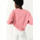 Ecoalf Backalf B Because Sweatshirt - Womens, Summer Pink, M, GASTBACKB8140WS22-261-M