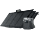 EcoFlow DELTA 1300 w/ 3 Solar Panel, 110W, Black, DELTA1300-3