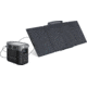 EcoFlow DELTA 2 w/ 1 Portable Solar Panel, 400W, Black, DELTA2-400W