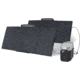 EcoFlow DELTA 2 w/ 2 Portable Solar Panel, 160W, Black, DELTA2-160W2
