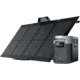 EcoFlow DELTA Max 2000 w/ 1 Solar Panel, 110W, Black, DELTAMax2000+110W