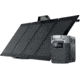 EcoFlow DELTA 1300 w/ 1 Solar Panel, 110W, Black, DELTA1300-1
