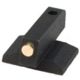 Ed Brown Products Dovetail Front Sight, 1911, 0.18in Height, 65 degree Dovetail, Black/Gold, 1620-GOLD