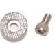 Ed Brown Products Magazine Release Button, 1911, Oversize, w/ 4-40 Hex Screw, Stainless Steel, 841