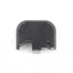 Ed Brown Products Serrated Slide Backplate for M&amp;P, Black, MP-BPLATE-SERR
