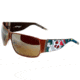 Ed Hardy Love Kills Slowly Sunglasses - Cocoa Frame, Brown Lens