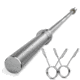 Flybird Fitness Flybird Olympic Weightlifting Barbell Silver 9B986DBF, 8264951562498