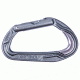 Edelrid Bulletproof Carabiner, Slate, Straight Gate, 738090006630