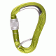 Edelrid HMS Bulletproof Screw FG Carabiner, Oasis, 738130001380