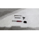 USED Polymer80 Slide Parts Kit, PF-Series/Glock, Black/Red, P80-PFP-SKIT-BLK/RED, EDEMO1, Used, Condition Fair, Missing Item