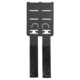 Edgar Sherman Design Droppah Belt Accessory, Black, ESD-DROPPAH-BLK