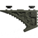 Edgar Sherman Design Enhanced Fore Long Gun Angled Grips, M-LOK, Matte, Ranger Green, EFG-1.5-RG