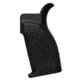 Edgar Sherman Design Granite Grip with Beavertail, Coarse Texture, Fits AR Platform, Matte Finish, Black, ESD-GRANITE-B-C-BLK