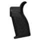 Edgar Sherman Design Granite Grip with Beavertail, Fine Texture, Fits AR Platform, Matte Finish, Black, ESD-GRANITE-B-F-BLK