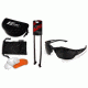 Edge Eyewear Acid Gambit 3 Lens Kit, Soft-Touch Matte Black Frame / Clear Vapor Shield,, SG3K-1