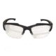Edge Eyewear Acid Gambit Safety Glasses - Black Frame, Clear Lens SG611