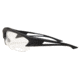 Edge Eyewear Acid Gambit Safety Glasses - Black Frame, Clear Lens SG611