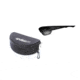 Edge Eyewear Acid Gambit Safety Glasses - Black Frame, Gradient Lens, Polarized TSGG716 w/ FREE Hard Case