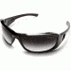 Brazeau Safety Glasses - Black Frame, Polarized Gradient Lens TXBG216