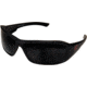 Edge Eyewear Brazeau Torque Safety Glasses - Matte Black Red E / Polarized Vapor Shield Smoke Lens, One Size, TXB236VS