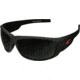 Edge Eyewear Caraz Torque - Matte Black Frame with Red E Logo / Polarized Smoke Lens, One Size, THZ236