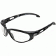 Edge Safety Dakura Safety Glasses Black Frame Clear Vapor Shield Lens Sw111vs