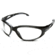Edge Safety Dakura Safety Glasses - Black Frame, Clear Anti-Fog Lens SW111AF