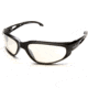 Dakura Safety Glasses - Black Frame, Clear Vapor Shield Lens SW111VS