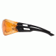 Edge Eyewear Dragon Fire Safety Glasses - Black Frame, Tiger's Eye Lens XDF610