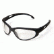 Edge Eyewear Falcon Safety Glasses - Black Frame, Clear Lens SF611