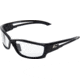Edge Eyewear Kazbek Safety Glasses Black Frame Clear Lens Asian Fit Sk111 Aft
