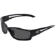 Edge Eyewear Kazbek Safety Glasses Black Frame Smoke Lens Asian Fit Sk116 Aft
