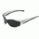 Edge Eyewear Kazbek Safety Glasses - Black Frame, Smoke Lens SK116