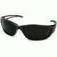 Edge Safety Kazbek XL Glasses - Black Frame, Polarized Smoke Lens, One Size, TSK-XL236