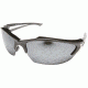 Edge Eyewear Khor Safety Glasses Black Frame Silver Mirror Lens Sdk117