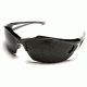 Edge Eyewear Khor Safety Glasses - Black Frame, Smoke Lens SDK116