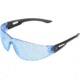 Edge Eyewear Kirova Safety Glasses Black Frame Light Blue Lens Ab113