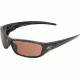 Edge Eyewear Reclus Safety Glasses Black Frame Copper Driving Lens Sr115