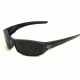 Edge Eyewear Reclus Safety Glasses - Black Frame, Smoke Lens SR116