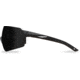 Edge Eyewear Urgent Fury Shooting Glasses, Black Frame, G-15 Vapor Shield Lenses, Standard, UF17VS