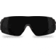 Edge Eyewear Urgent Fury Shooting Glasses, Black Frame, G-15 Vapor Shield Lenses, Standard, UF17VS