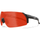 Edge Eyewear Urgent Fury Shooting Glasses, Black Frame, Orange Lenses for Green Lenses, Standard, UF14L