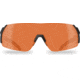 Edge Eyewear Urgent Fury Shooting Glasses, Black Frame, Tigers Eye Vapor Shield Lenses, Standard, UF14VS