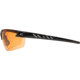 Edge Eyewear Zorge G2 Safety Glasses Black Frame / Amber Lenses, Universal DZ114-G2